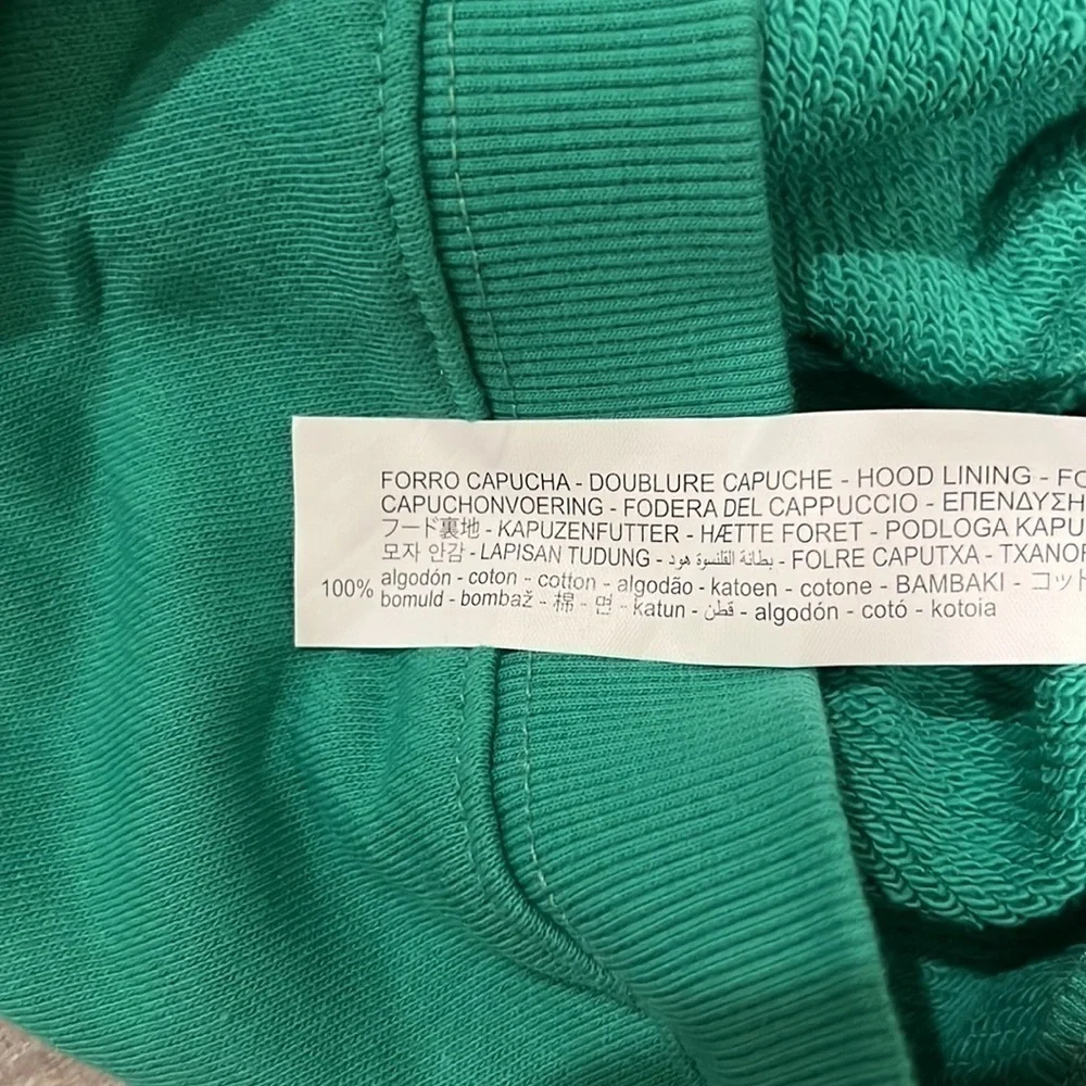 Zara Green Kangaroo Jacket